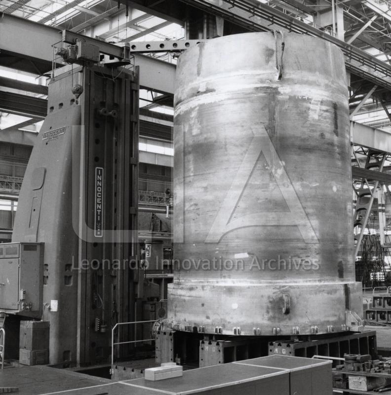 Centrale di Caorso - carcassa del reattore