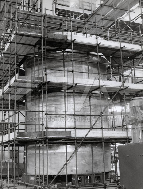 Centrale di Caorso - carcassa del reattore