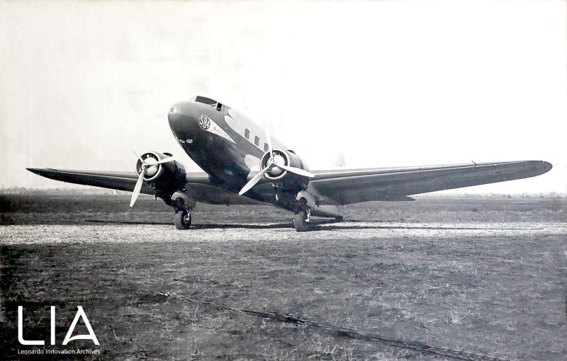 SM84 In preparazione al decollo Aeroporto di Vergiate