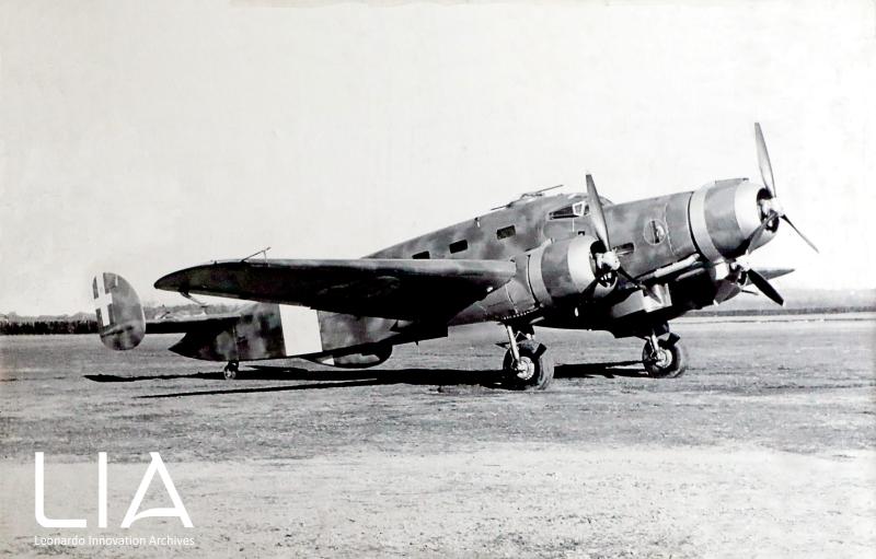 SM84 Pronto al decollo aeroporto Vergiate