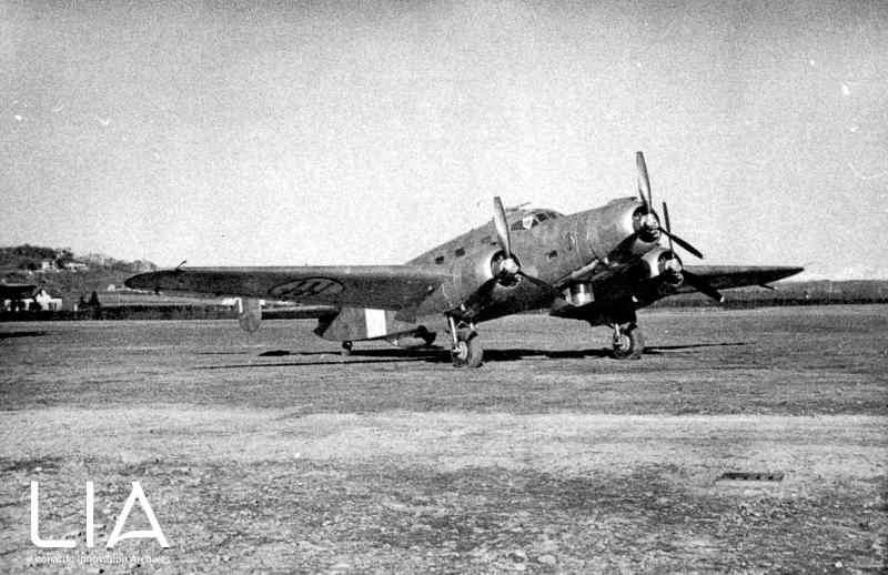 SM84 Prova motori aeroporto di vergiate