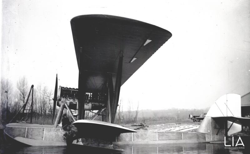 Nieuport Macchi - M.24  prototipo - vista laterale