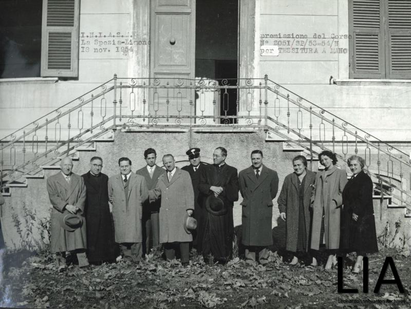 Giudici e autorità presenti alla premiazione del corso I.N.I.A.S.A.