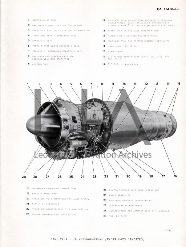 G91_vista motore lato sinistro