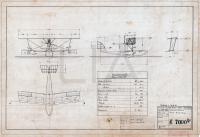 Nieuport Macchi - Idro M.7 bis - Motore Isotta Fraschini V6 - tre viste
