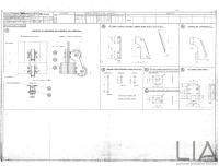 SIAI Marchetti - S.55 M - Carrucola rinvio comando dispositivo regolaggio piano fisso di coda
