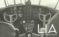 Velivolo SM.75 - cabina di pilotaggio del1938