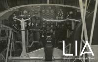 Velivolo SM.75 - cabina di pilotaggio del1937