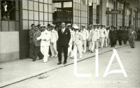 Ing. Marchetti con una commissione militare