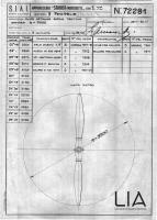 SIAI Marchetti - Eliche - Elica metallica bipale trattiva sinistra diam. 3900