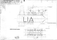 SIAI Marchetti - S.55 - Piastra fissaggio rinforzo e diagonale centina centrale sul lungherone n. 3 inferiore