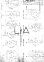 SIAI Marchetti - S.55 - Piastrine per centine alettone n. 2-3-4-6-7-8-9-10-12-13
