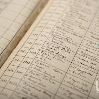 Dettaglio di un libro matricola della società Odero Terni Orlando