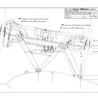 SIAI Marchetti - S.55 - Schema installazione motori
