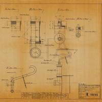 Nieuport Macchi - Idro M.7 - Motore Isotta Fraschini V4.B (M.5 modificato) - Dettaglio radiatore