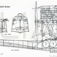 Nieuport Macchi - Idro M.7 ter - vista longitudinale