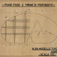 Aeronautica Macchi - Idro M.39 - Timone di profondità