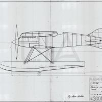 Aeronautica Macchi - Idro M.39 - Assieme vista di fianco