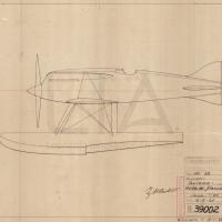 Aeronautica Macchi - Idro M.39 - Assieme vista di fianco