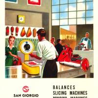 San Giorgio - pubblicità per macchine per uso alimentare