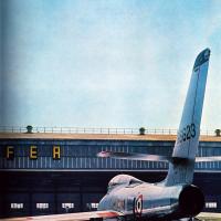 Industrie Meccaniche Aeronautiche Meridionali Aerfer - Divisione Aviazione, Pomigliano. Revisione di un F 84 F