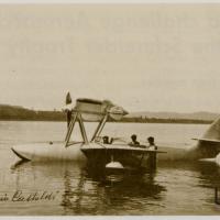 Aeronautica Macchi M.33 - Idrovolante da corsa sul lago di Varese