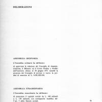 Deliberazioni dell'Assemblea