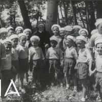 OTO - Foto di gruppo, bambini in colonia