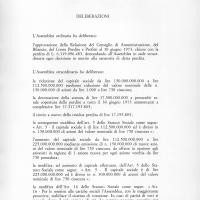 Deliberazioni dell'Assemblea