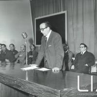 OTO - Gustavo Stefanini al discorso di inaugurazione del corso allievi operai