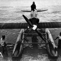 Aeronautica Macchi M.39 con Arturo Ferrarin ai comandi.