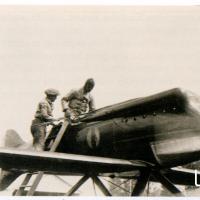 Aeronautica Macchi M.52 con Arturo Ferrarin alla Schiranna (lago di Varese)
