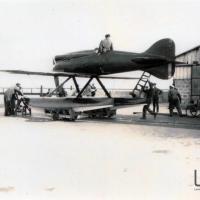 Idro M.52 probabilmente sul lago di Garda, a Desenzano