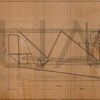 Idro M.18 tipo ali ripiegabili - Vista laterale