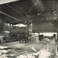 BMB - Veduta dell'acciaieria in corso di costruzione