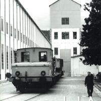 OTO - Motrice ferroviaria in uscita da reparto B