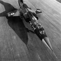 Aeritalia - F 104 S - caccia supersonico multimpiego in fase di decollo