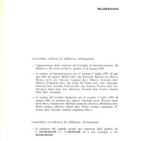Deliberazioni dell'Assemblea