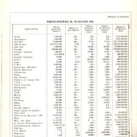 Principali partecipazioni Finmeccanica al 30 giugno 1981