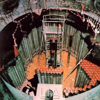 NIRA - particolare del reattore veloce autofertilizzante Superphénix da 1.200 megawatt di Creys Malville