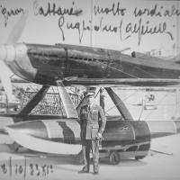 Guglielmo Cassinelli, con l'MC.72 MM177 - record velocità sui 100 km, 1933