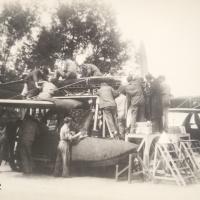 Due idro MC.72 - messa a punto