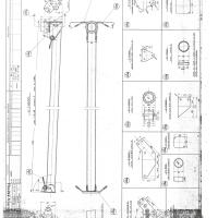 SIAI Marchetti - S.55 X - Puntone inferiore centrale del piano fisso di coda