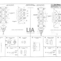 SIAI Marchetti - S.55M  - Supporto carrucole comando interno alettoni (sul longherone n1 ala)