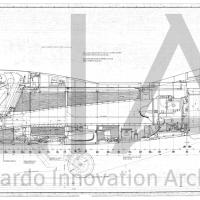 FIAT G 91 vista laterale in trasparenza