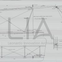 Hanriot H.D. 1  - assieme cellula e cavi comando alettone
