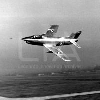 FIAT G 91 - prototipo in volo