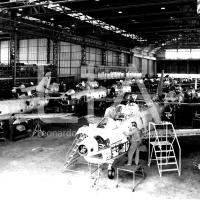 FIAT G 91 - linea di montaggio finale