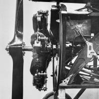 Motore Le Rhône di un Nieuport Macchi Ni. 17