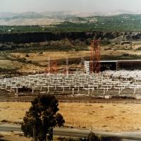 Eurelios - centrale solare di Adrano in costruzione
